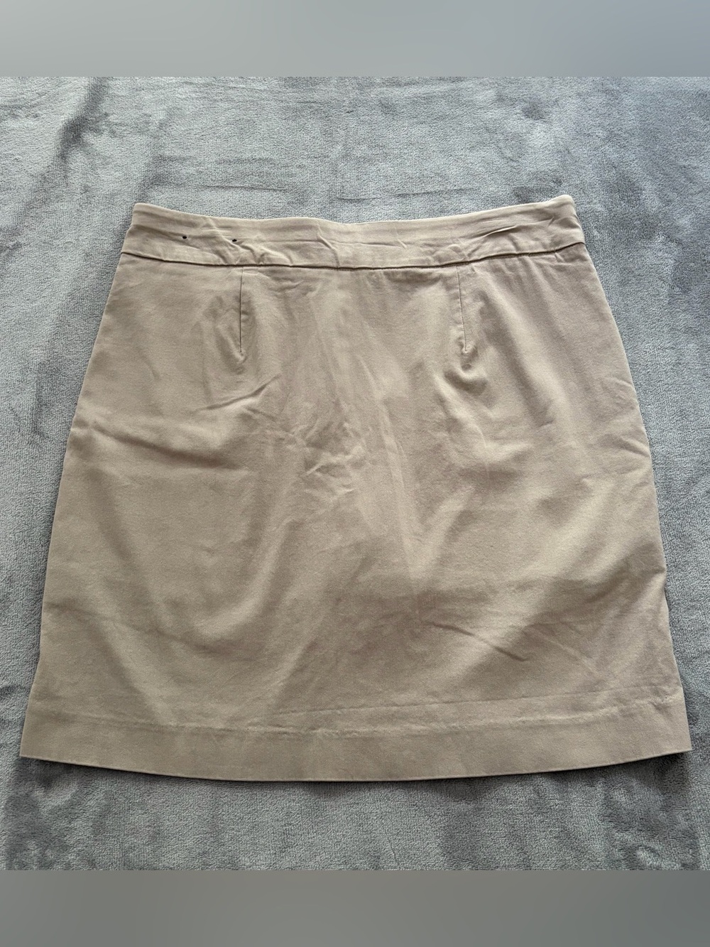 Kim Rogers Neutral Beige Mini Skirt